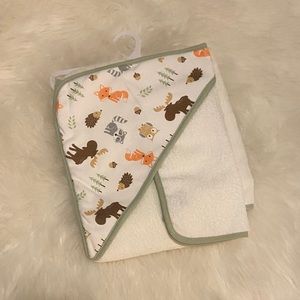 Woodland Baby Bath Towel